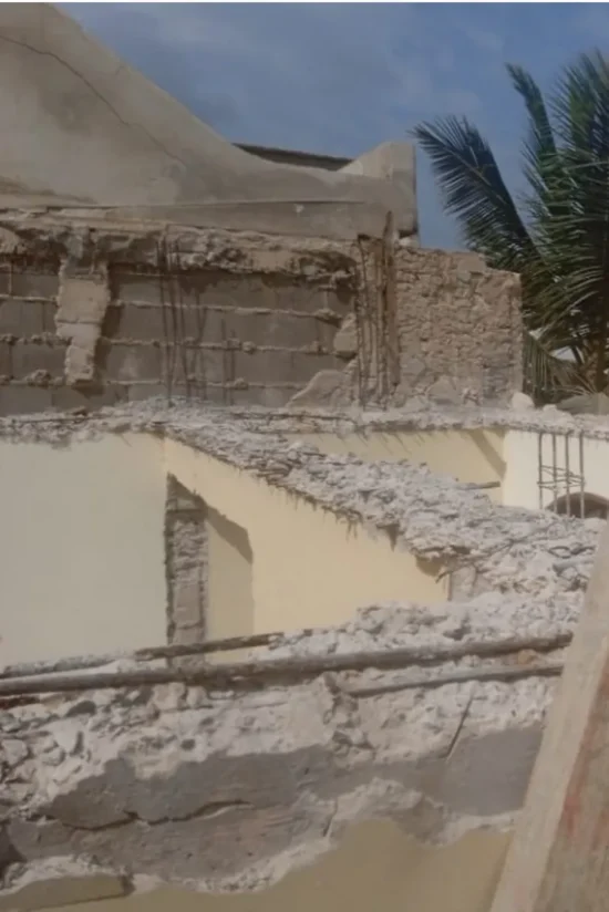 Travaux de rénovation de la maison d'hôtes Casa Cesaria