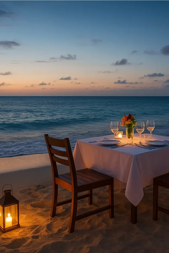 Expérience de dîner à Boa Vista, Cap-Vert