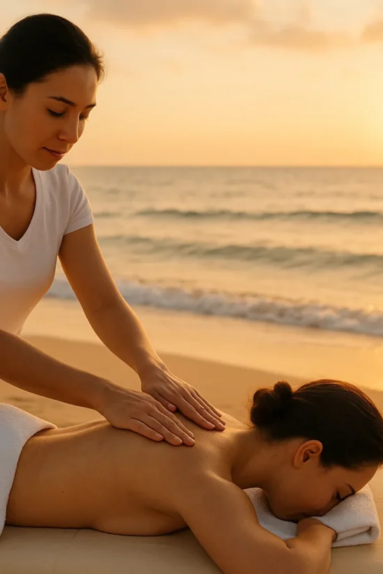 Massage relaxant pendant un séjour à Boa Vista