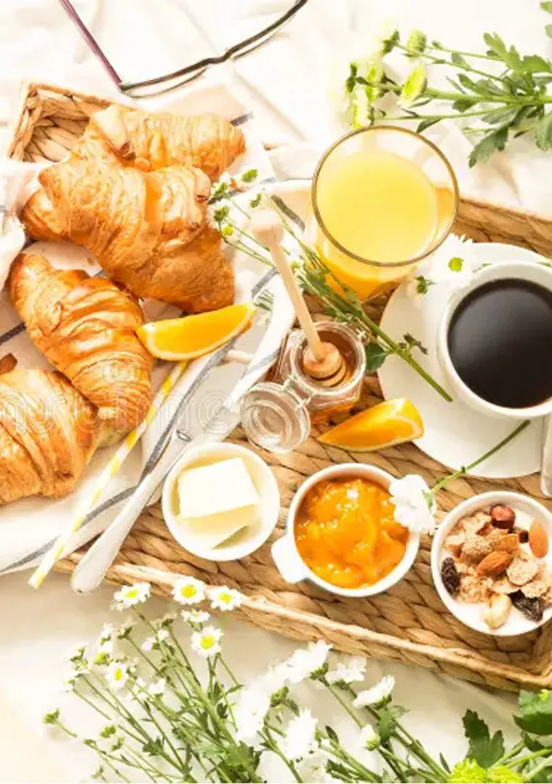 Petit-déjeuner proposé à Casa Cesaria, maison d'hôtes à Sal Rei