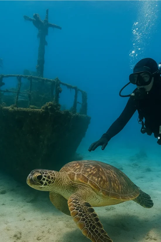 Plongée avec bouteille, activité nautique à Boa Vista