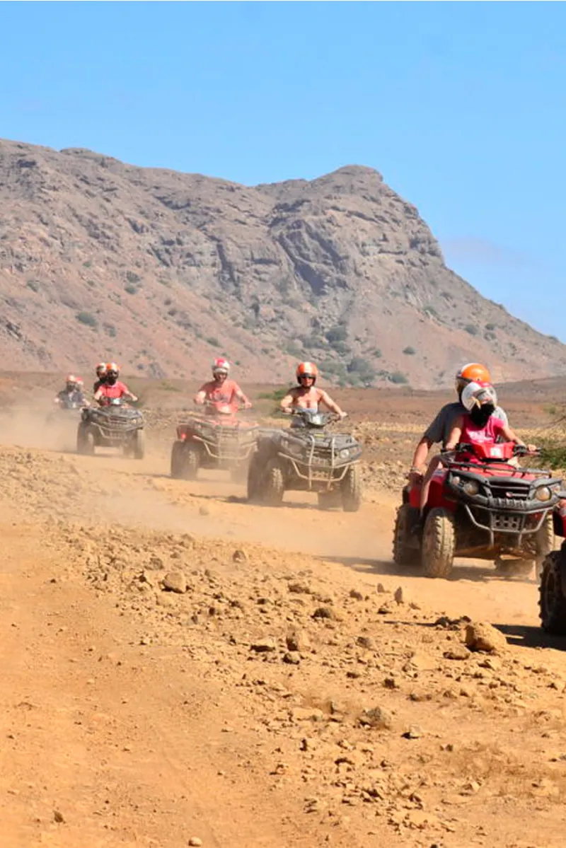 Balade en quad à Boa Vista, Cap-Vert
